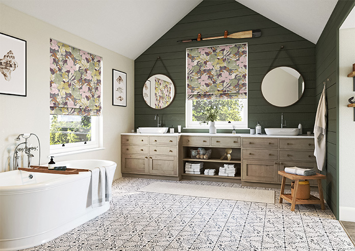 Maisie, Aubergine - Roman Blind - Image 6